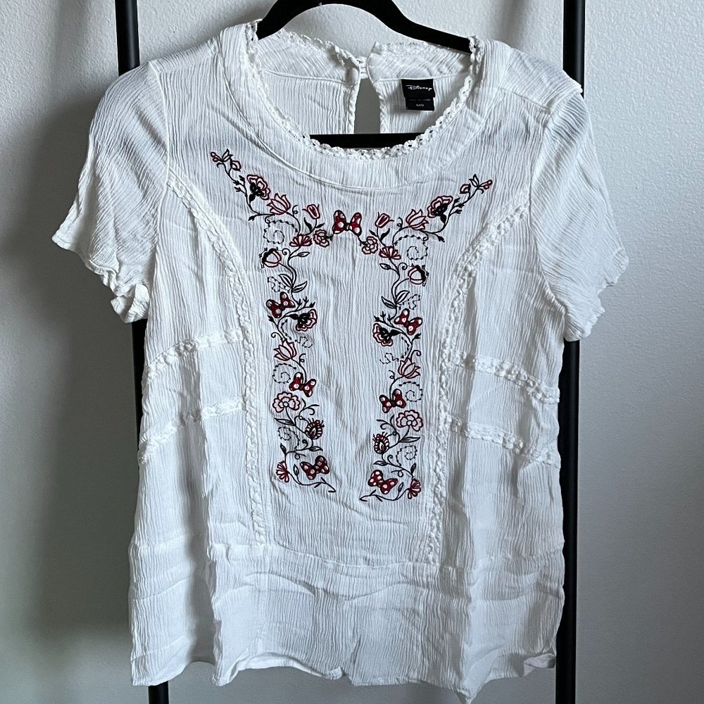 Minnie mouse bow top